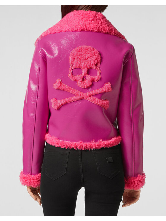 PHILIPP PLEIN PHILIPP PLEIN Ramones bunda 565 Ružová Regular Fit