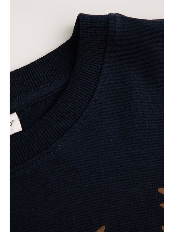 Coccodrillo Coccodrillo T-Shirt ZC5143103MER-015 Granatowy Regular Fit