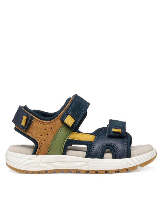 Geox Geox Sandály J Sandal Alben Boy J35AVA 01522 CF42Q M Tmavomodrá