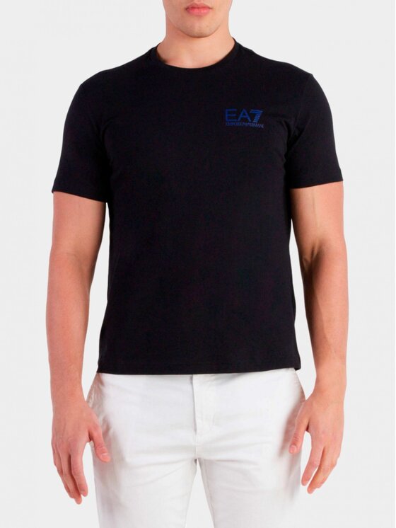 EA7 Emporio Armani EA7 Emporio Armani Tričko 6RPT06 PJNVZ 0200 Čierna Regular Fit