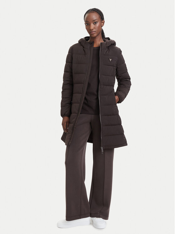 Guess Guess Giubbotto invernale V4YL05 WF3X0 Marrone scuro Regular Fit
