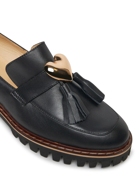Baldowski Baldowski Loafersy D04958-DIAN-002 Czarny