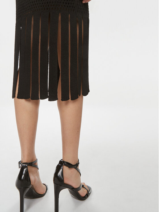 Marella Marella Rochie de vară Cacao 2413391022 Negru Regular Fit
