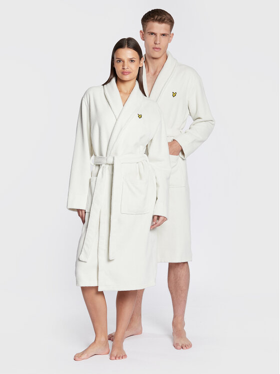 Lyle & Scott Lyle & Scott Szlafrok Unisex Lucas 9635 Écru
