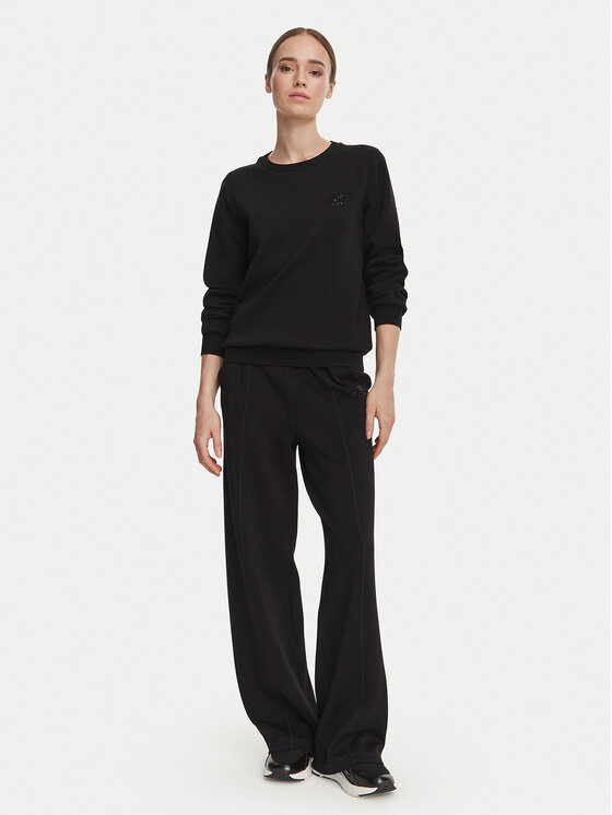 Liu Jo Sport Liu Jo Sport Суитшърт TF6206 J3958 Черен Regular Fit