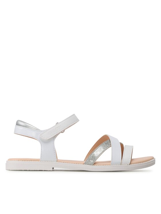 Geox Geox Σανδάλια J Sandal Karly Girl J5235D00254C1000 D Λευκό