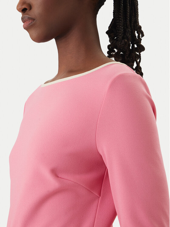 Rinascimento Rinascimento Abito da cocktail CFC0127991003 Rosa Slim Fit