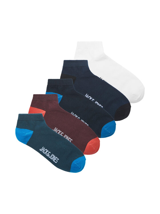 Комплект 5 чифта къси чорапи мъжки Jack&Jones