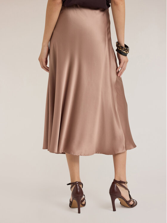 Motivi Motivi Gonna midi 1224Q001072N012 Écru Regular Fit