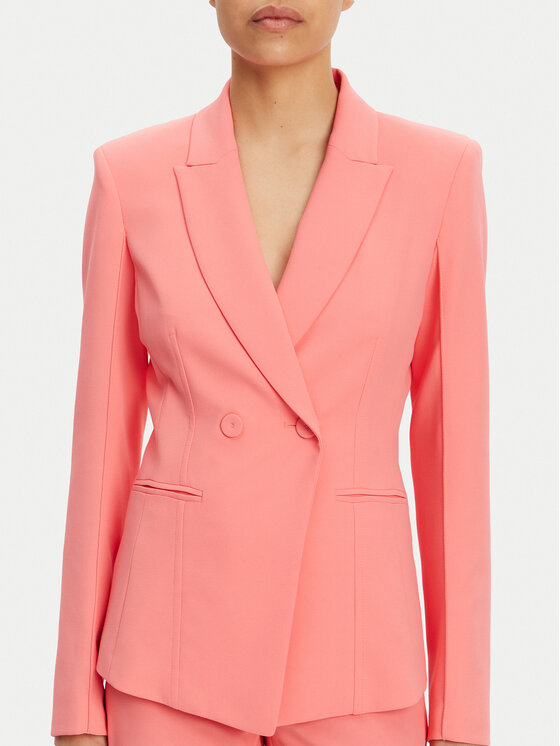 Patrizia Pepe Patrizia Pepe Pintsak 2S1528 A411 R854 Korallivärviline Regular Fit