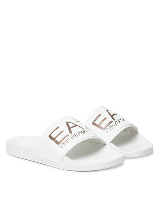 EA7 Emporio Armani EA7 Emporio Armani Şlapi 7X000108 AF15118 MZ095 Alb