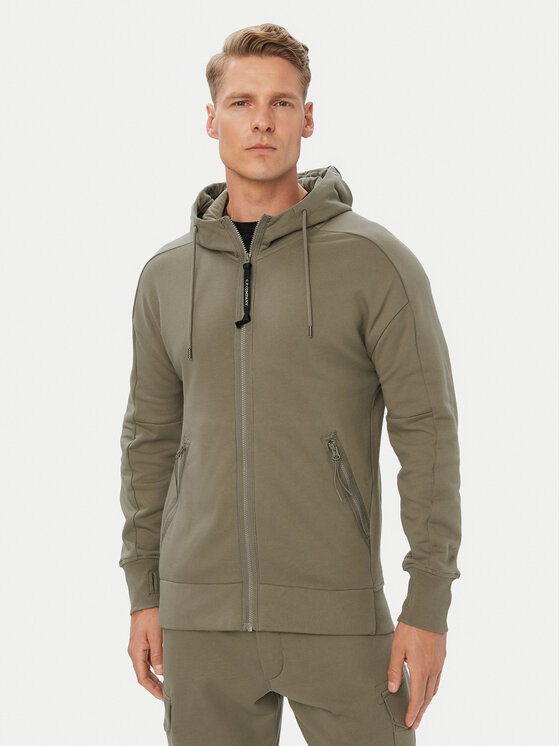 C.P. Company Majica dugih rukava 21CMSS715A005086W Bež Regular Fit