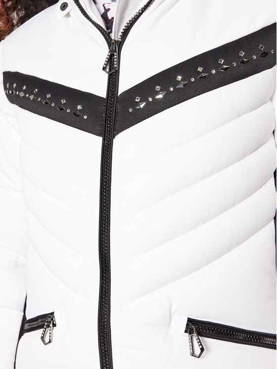 Dare2B Dare2B Slidinėjimo striukė Bejewel II DWP515 Balta Slim Fit
