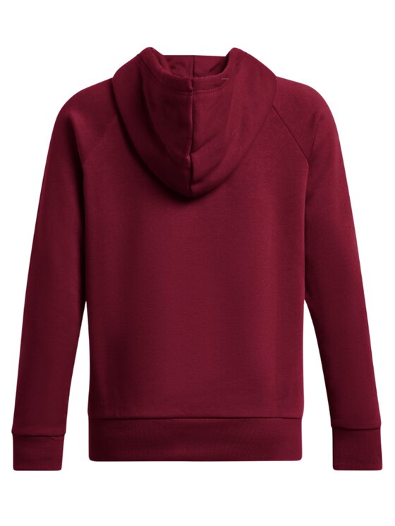 Under Armour Under Armour Bluza Rival Fleece Czerwony Regular Fit