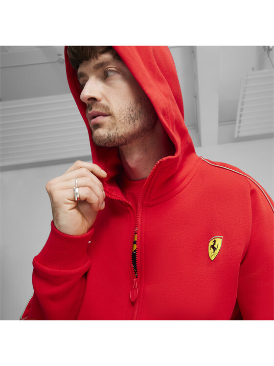 Puma Puma Bluza 623797 Czerwony Regular Fit