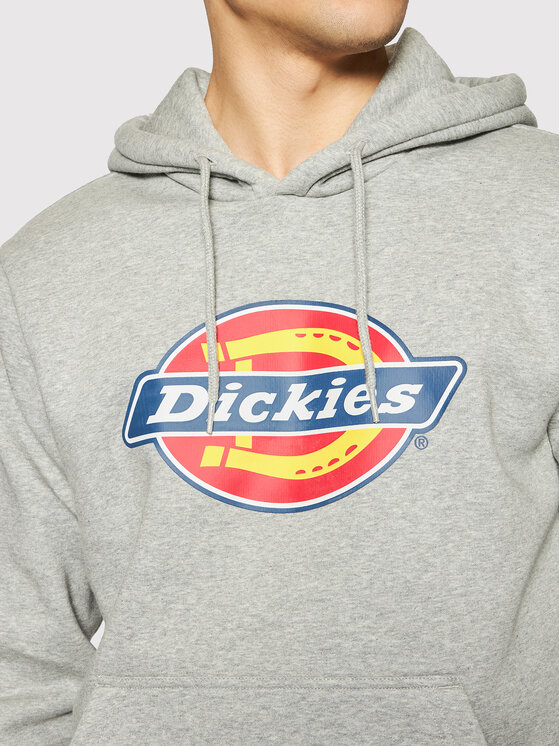 Dickies Dickies Bluza Icon Logo DK0A4XCBGYM Szary Regular Fit