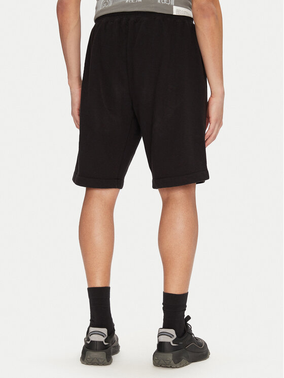 C.P. Company C.P. Company Pantaloni scurți sport 18CMSB268A110337O Negru Relaxed Fit