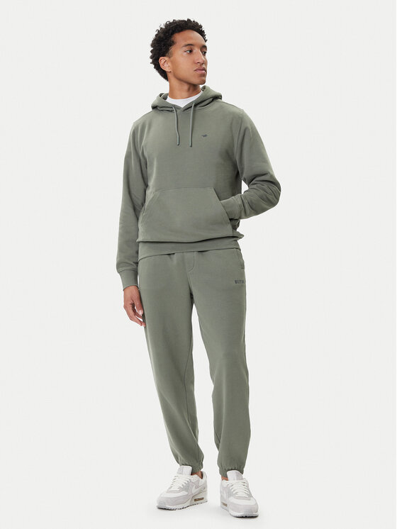 Mustang Mustang Sweatshirt Bronson 1016966 Grün Regular Fit