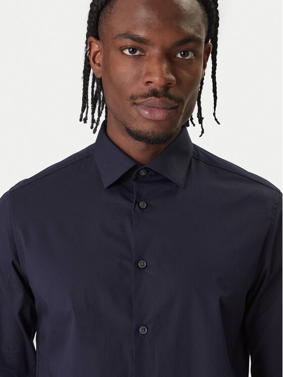 Calvin Klein Calvin Klein Camicia Essential LV019EU001 Blu scuro Regular Fit