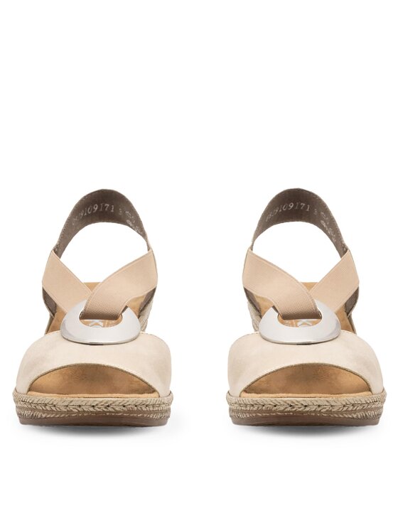 Rieker Rieker Sandalen 624H6-60 Beige