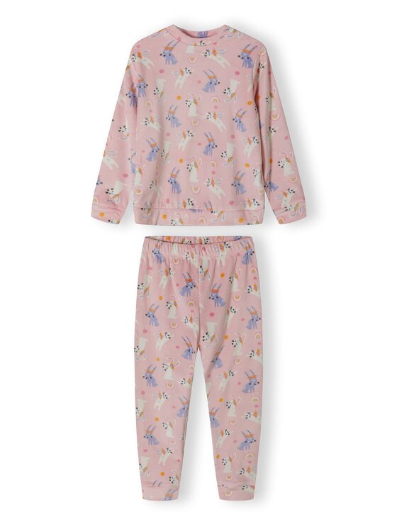 minoti minoti Piżama 20pj4 Różowy Regular Fit