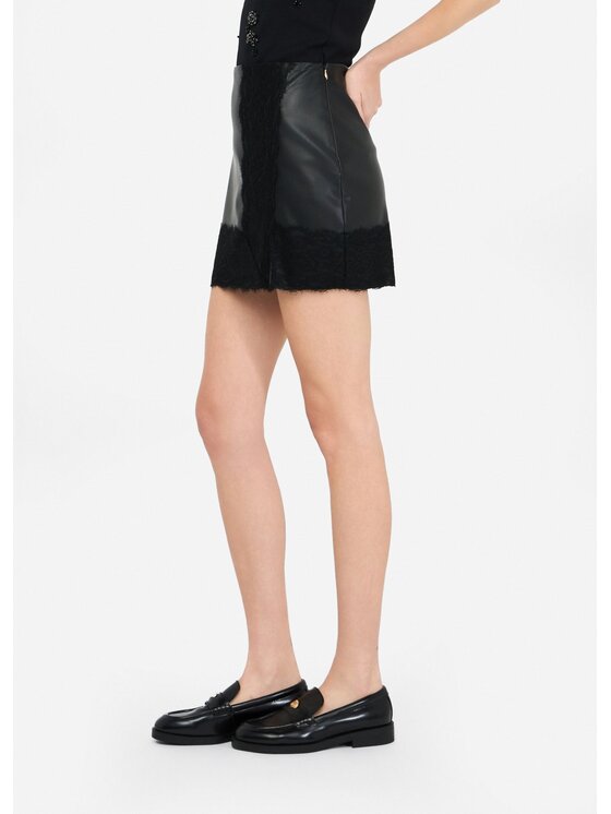 Liu Jo Liu Jo Minigonna CF5379E062422222 Nero Regular Fit