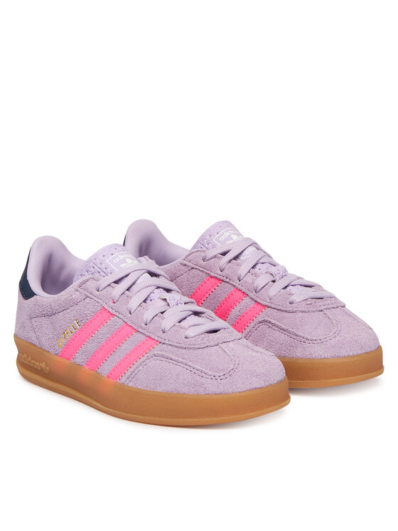 adidas adidas Sneakersy Gazelle Indoor Shoes IH4009 Fialová