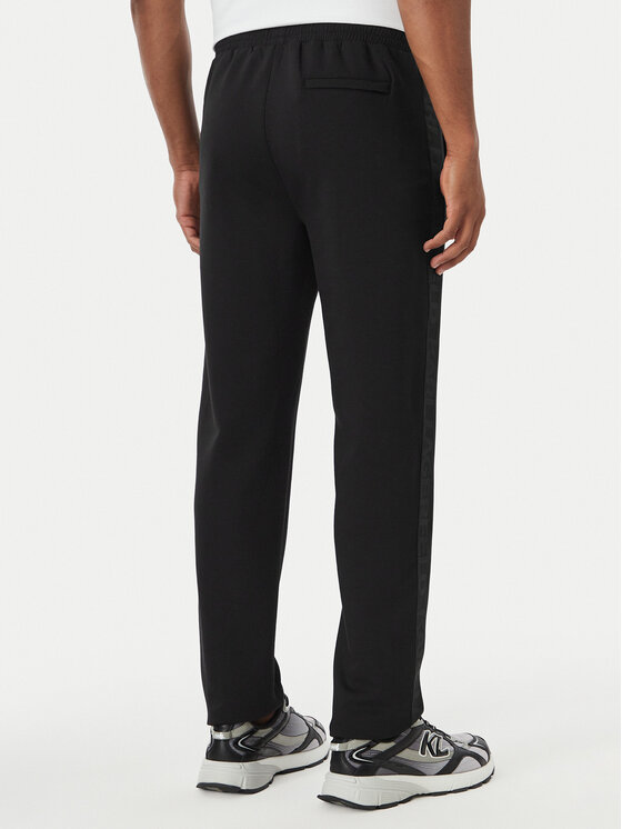 KARL LAGERFELD KARL LAGERFELD Спортивні штани 705016 562901 Чорний Regular Fit