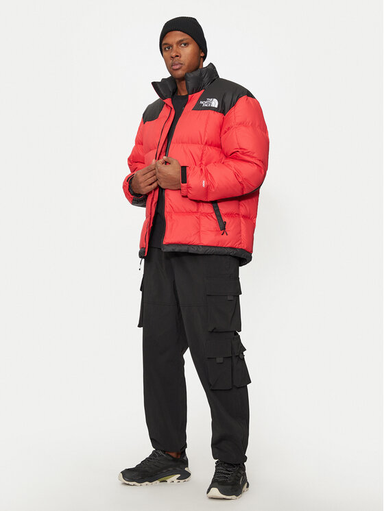 The North Face Geacă din puf Lhotse NF0A3Y23 Roșu Regular Fit