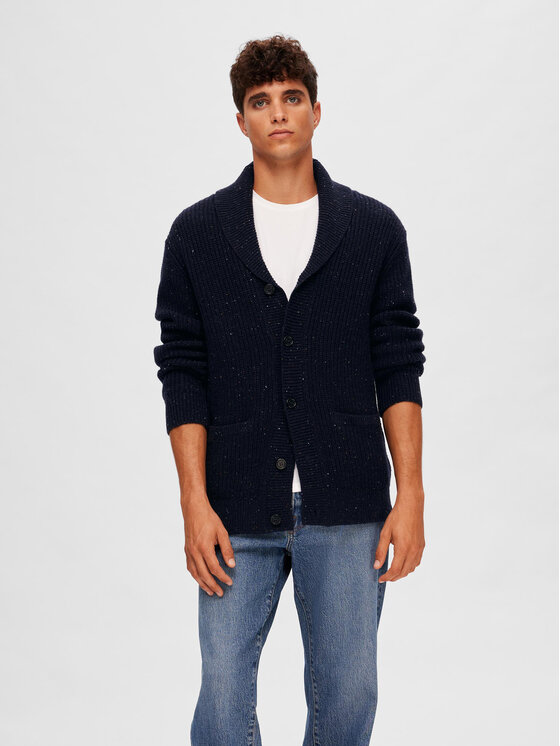 Selected Homme Cardigan 16090717 Bleumarin Regular Fit