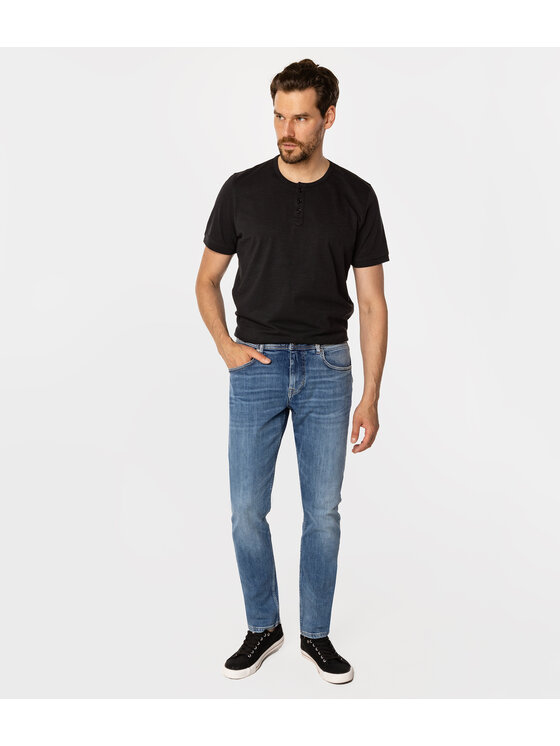 Lee Cooper Lee Cooper Jeansy DENZEL Niebieski Slim Fit