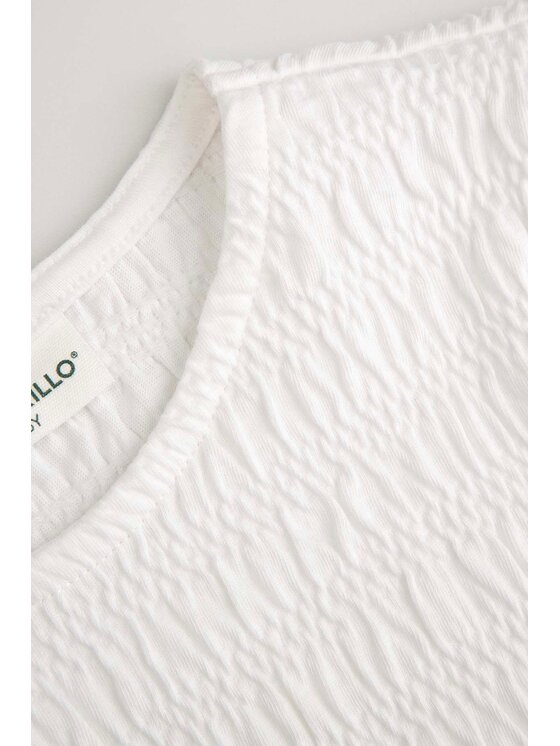 Coccodrillo Coccodrillo S dlhými rukávmi WC6143101BSG-001 Biela Regular Fit