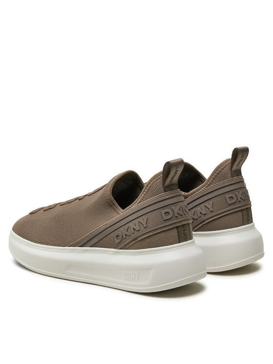DKNY DKNY Sneakersy Jonas K4403462 Brązowy