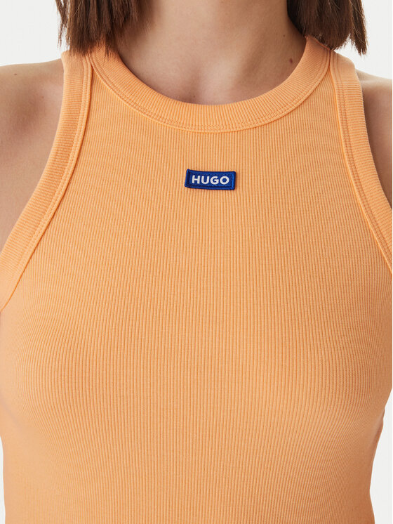 HUGO HUGO Top Easy 50508857 Narančasta Slim Fit
