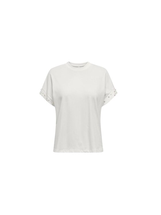 ONLY ONLY T-Shirt Maglia onl olivia life ss loose Λευκό Regular Fit