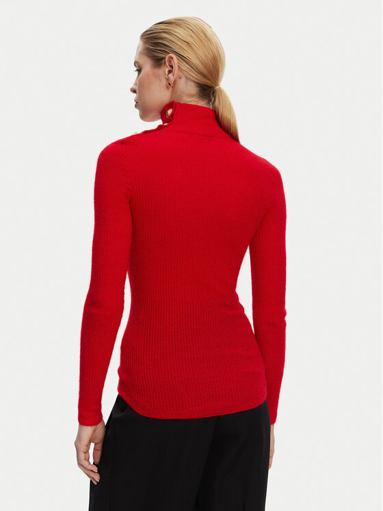Balmain Balmain Dolcevita DF0KF080KH25 Rosso Slim Fit
