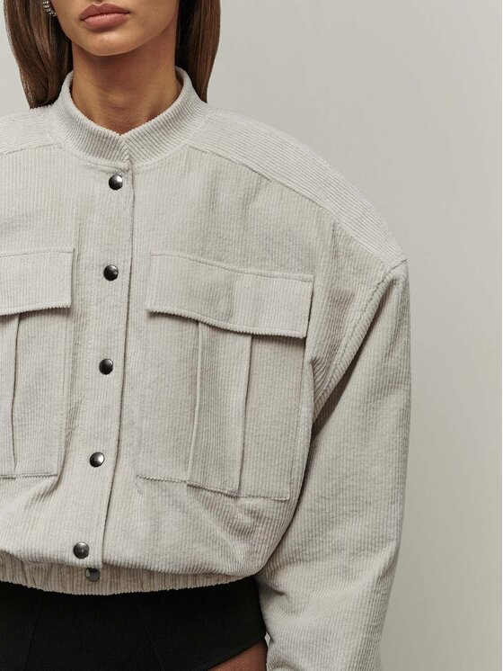 La Mania La Mania Bomber FLASH Beige Classic Fit