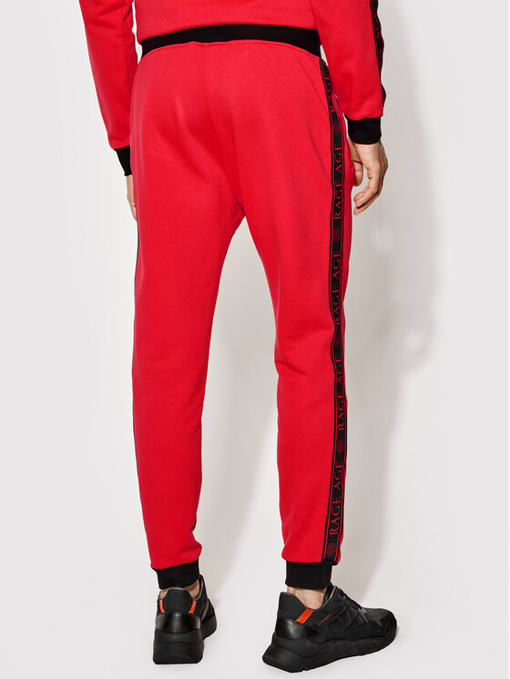 Rage Age Rage Age Sportinis kostiumas Harrier Zip 2 Raudona Slim Fit