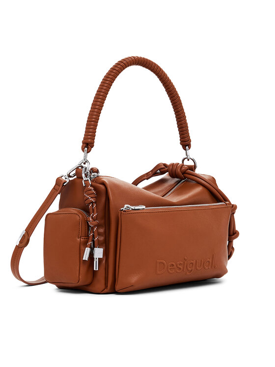 Desigual Desigual Ročna torba 25SAXPAJ Rjava