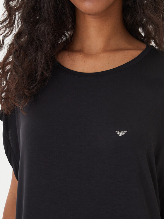 Emporio Armani Underwear Emporio Armani Underwear Camicia da notte EW002965 AF19024 UC001 Nero Regular Fit