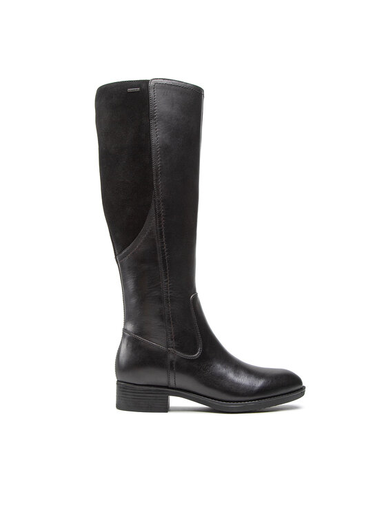Geox Geox Kozačky ve vojenském stylu D Felicity Np Abx D D26BLD 04322 C9999 Černá