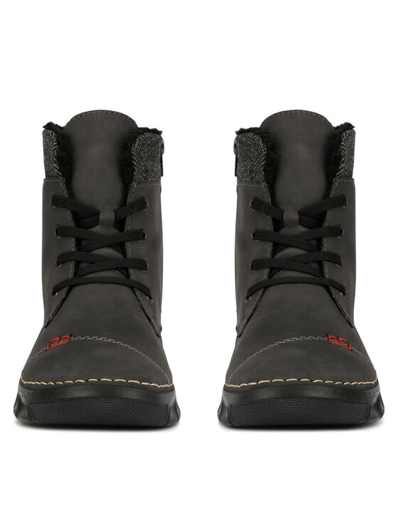 Rieker Rieker Зимни обувки 55031-45 Сив