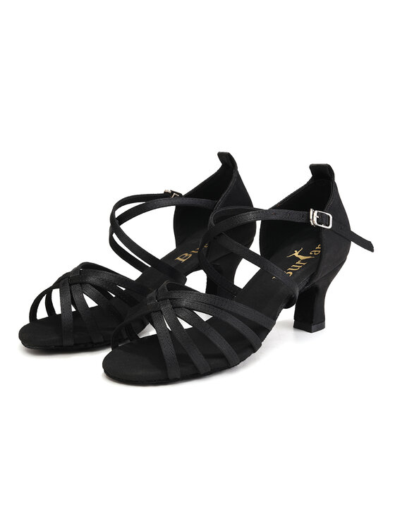 Burtan Dance Shoes Burtan Dance Shoes Sandały HAVANA Czarny