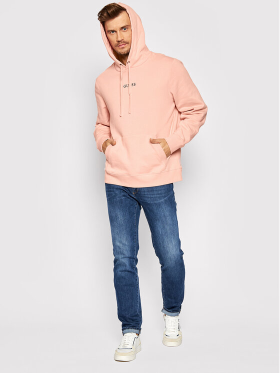 Felpa Roy M0GQ03 R44Q7 Rosa Regular Fit