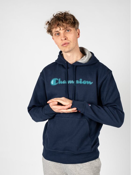 Champion Champion Felpa HBGF89H586N9A Blu scuro Regular Fit