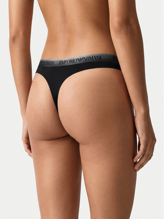 Emporio Armani Underwear Emporio Armani Underwear Komplet brazilskih hlačk﻿ EW000402 AF25572 UC001 Črna