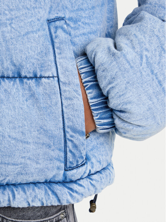 Guess Jeans Guess Jeans Winterjacke W5BL85 D6181 Blau Regular Fit