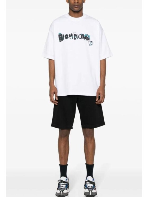 John Richmond John Richmond T-shirt T-shirt da uomo John Richmond Bianco Regular Fit