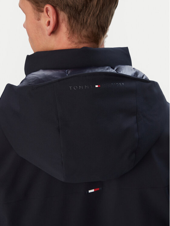 Tommy Hilfiger Tommy Hilfiger Parka MW0MW44989 Mornarsko modra Regular Fit
