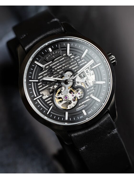Rotary Rotary Hodinky RGS10078/04 Čierna